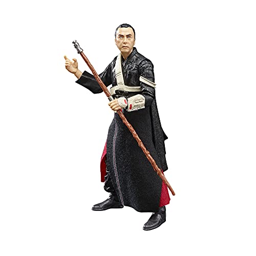 5010993906666 - STAR WARS THE BLACK SERIES CHIRRUT ÎMWE 6-INCH-SCALE ROGUE ONE: A STORY COLLECTIBLE ACTION FIGURE, TOYS FOR KIDS AGES 4 AND UP