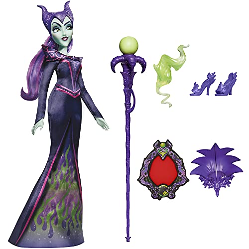 5010993911509 - DISNEY VILLAINS MALEFICENT FASHION DOLL, ACCESSORIES AND REMOVABLE CLOTHES, DISNEY VILLAINS TOY FOR KIDS 5 YEARS AND UP