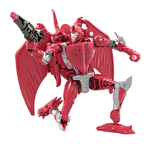 5010993914494 - TRANSFORMERS GENERATIONS WAR FOR CYBERTRON GOLDEN DISK COLLECTION CHAPTER 4, TERRORSAUR, AMAZON EXCLUSIVE, AGES 8 AND UP, 5.5-INCH