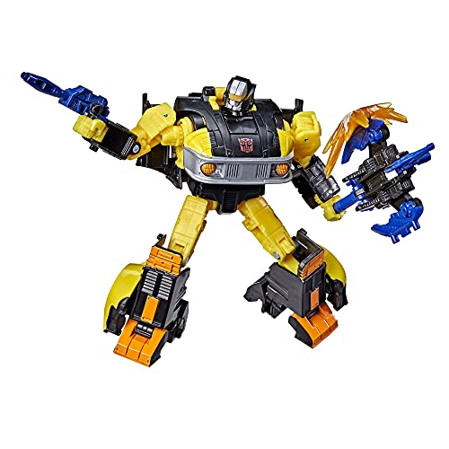 5010993919543 - TRANSFORMERS GENERATIONS WAR FOR CYBERTRON GOLDEN DISK COLLECTION CHAPTER 2, AUTOBOT JACKPOT WITH SIGHTS, AMAZON EXCLUSIVE, AGES 8 AND UP, 5.5-INCH