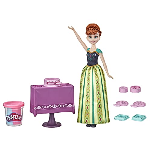 5010993930722 - DISNEYS FROZEN ANNAS DESSERT DECORATOR, NON-TOXIC PLAY-DOH CAKE MAKER AND FASHION DOLL, TOY FOR KIDS 3 YEARS OLD AND UP