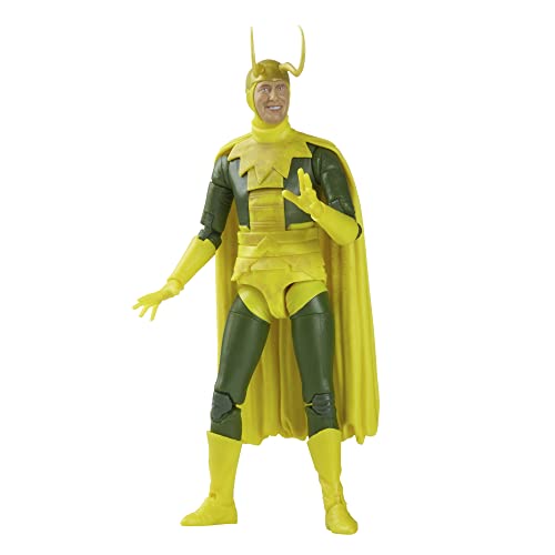 5010993942626 - MARVEL LEGENDS SERIES MCU DISNEY PLUS CLASSIC LOKI ACTION FIGURE 6-INCH COLLECTIBLE TOY, 5 ACCESSORIES AND 1 BUILD-A-FIGURE PART