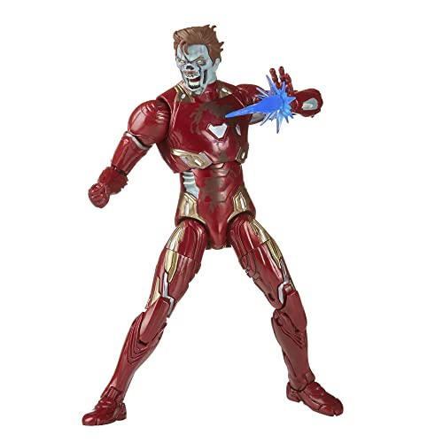 5010993942671 - MARVEL LEGENDS SERIES MCU DISNEY PLUS WHAT IF ZOMBIE IRON MAN ACTION FIGURE 6-INCH COLLECTIBLE TOY, 4 ACCESSORIES