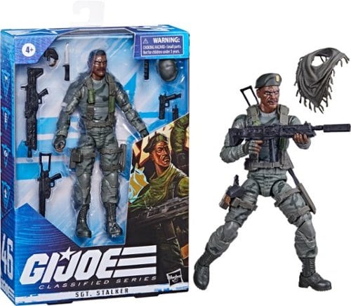 5010993949557 - G.I. JOE CLASSIFIED SERIES LONZO STALKER WILKINSON ACTION FIGURE 46 COLLECTIBLE TOY, MULTIPLE ACCESSORIES 6-INCH-SCALE, CUSTOM PACKAGE ART