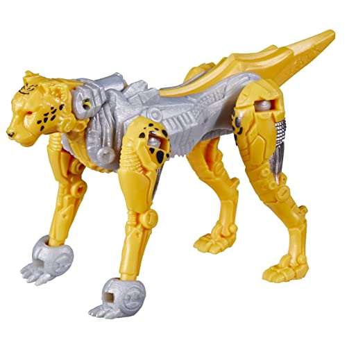 5010993952106 - TRANSFORMERS TOYS RISE OF THE BEASTS MOVIE, BEAST ALLIANCE, BEAST BATTLE MASTERS CHEETOR ACTION FIGURE - AGES 6 AND UP, 3-INCH
