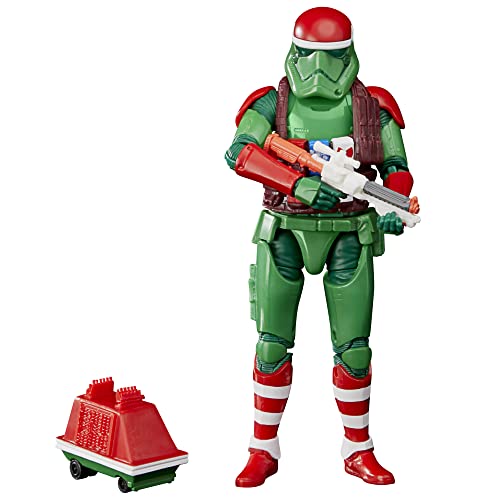 5010993954025 - STAR WARS THE BLACK SERIES FIRST ORDER STORMTROOPER (HOLIDAY EDITION) AND MOUSE DROID TOYS, 6-INCH-SCALE HOLIDAY-THEMED COLLECTIBLE FIGURES (AMAZON EXCLUSIVE)