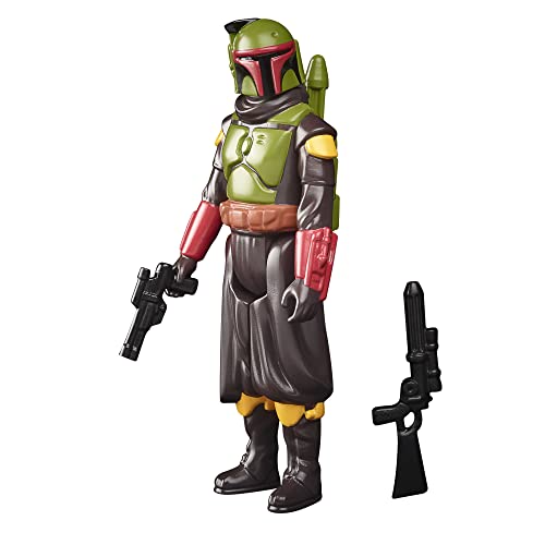 5010993955923 - STAR WARS RETRO COLLECTION BOBA FETT (MORAK) TOY 3.75-INCH-SCALE THE MANDALORIAN COLLECTIBLE ACTION FIGURE, TOYS KIDS 4 AND UP