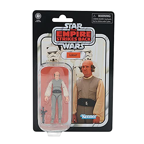 5010993957996 - STAR WARS THE VINTAGE COLLECTION LOBOT TOY, 3.75-INCH-SCALE THE EMPIRE STRIKES BACK ACTION FIGURE, TOYS FOR KIDS AGES 4 AND UP