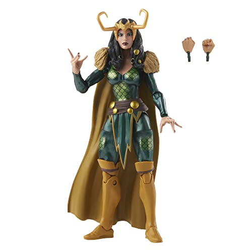 5010993987528 - MARVEL LEGENDS SERIES LOKI AGENT OF ASGARD 6-INCH RETRO PACKAGING ACTION FIGURE TOY, 2 ACCESSORIES