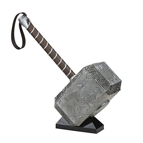 5010993992140 - MARVEL LEGENDS MIGHTY THOR MJOLNIR PREMIUM ELECTRONIC ROLEPLAY HAMMER WITH LIGHTS AND SOUND FX, MIGHTY THOR LOVE AND THUNDER ROLEPLAY ITEM