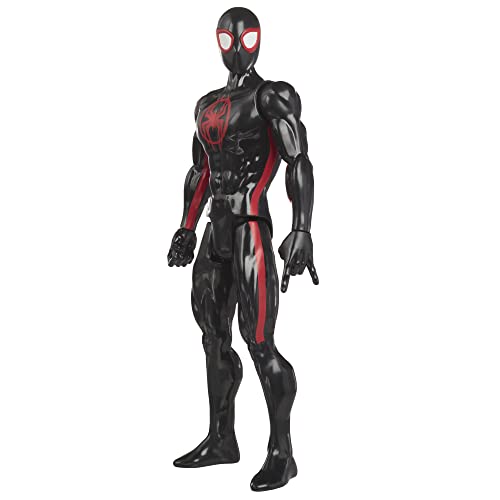 5010994104436 - MARVEL SPIDER-MAN MILES MORALES TOY, 12-INCH-SCALE SPIDER-MAN: ACROSS THE SPIDER-VERSE ACTION FIGURE, MARVEL TOYS FOR KIDS AGES 4 AND UP