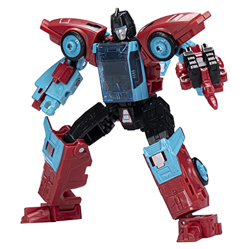 5010994108526 - TRANSFORMERS TOYS GENERATIONS LEGACY DELUXE AUTOBOT POINTBLANK & AUTOBOT PEACEMAKER ACTION FIGURES - KIDS AGES 8 AND UP, 5.5-INCH