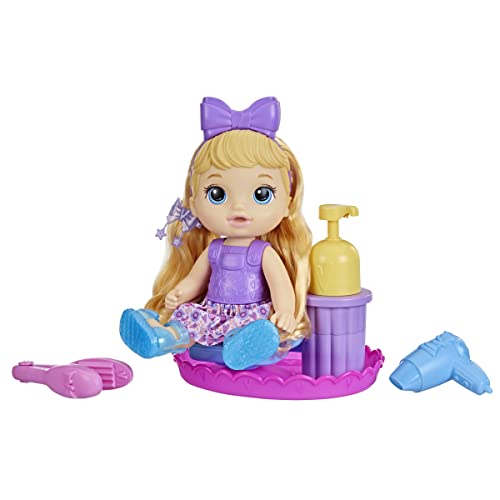 5010994126896 - BABY ALIVE SUDSY STYLING DOLL, 12-INCH TOY FOR KIDS AGES 3 AND UP, INCLUDES BABY DOLL SALON CHAIR, ACCESSORIES, BUBBLE SOLUTION, BLONDE HAIR