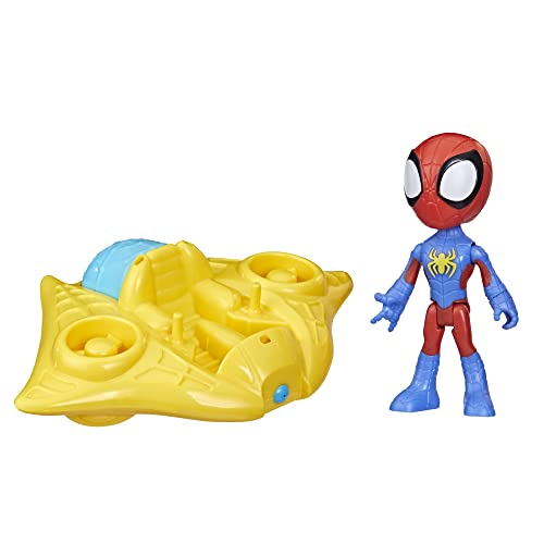 5010994127718 - HASBRO MARVEL SPIDEY AND HIS AMAZING FRIENDS SPIDEY WATER WEB RAFT, PRESCHOOL WATER TOY WITH SPIDEY ACTION FIGURE FOR KIDS AGES 3 AND UP