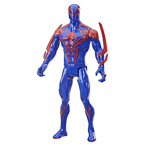 5010994131999 - SPIDER-MAN MARVEL ACROSS THE SPIDER-VERSE TITAN HERO SERIES 2099 TOY, 12-INCH-SCALE DELUXE FIGURE, TOYS FOR KIDS AGES 4 AND UP