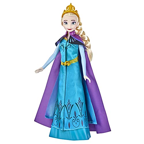 5010994132941 - DISNEY FROZEN ELSAS ROYAL REVEAL, ELSA DOLL WITH 2-IN-1 FASHION CHANGE, FASHION DOLL ACCESSORIES, FROZEN TOY FOR KIDS 3 AND UP