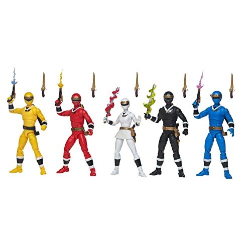 5010994138462 - POWER RANGERS LIGHTNING COLLECTION 5-PACK ALIEN RANGERS OF AQUITAR 6-INCH ACTION FIGURES, TOYS KIDS AGES 4 AND UP (AMAZON EXCLUSIVE)