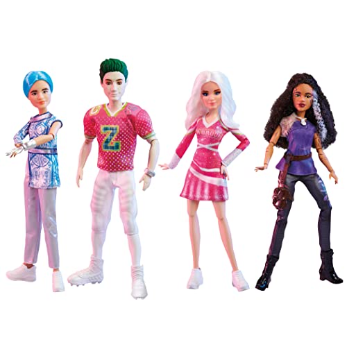 5010994162184 - DISNEY ZOMBIES 3 LEADER OF THE PACK FASHION DOLL 4-PACK -- 12-INCH DOLLS WITH OUTFITS AND ACCESSORIES, TOY FOR KIDS AGES 6 YEARS OLD AND UP