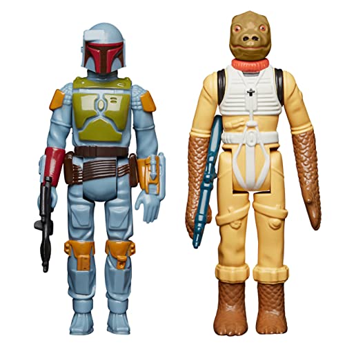 5010994162863 - STAR WARS RETRO COLLECTION SPECIAL BOUNTY HUNTERS 2-PACK BOBA FETT & BOSSK TOYS 3.75-INCH-SCALE THE EMPIRE STRIKES BACK FIGURES (AMAZON EXCLUSIVE)