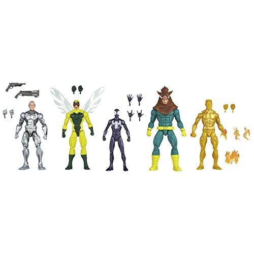 5010994174705 - MARVEL LEGENDS SERIES SPIDER-MAN MULTIPACK, 6-INCH-SCALE COLLECTIBLE ACTION FIGURES WITH 14 ACCESSORIES, TOYS FOR KIDS AGES 4 AND UP (AMAZON EXCLUSIVE)