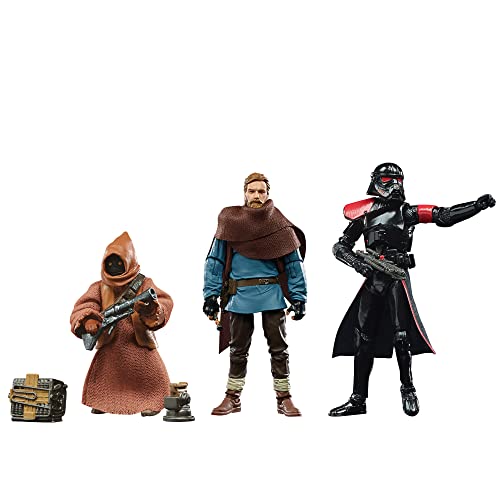 5010994175573 - STAR WARS THE VINTAGE COLLECTION OBI-WAN KENOBI MULTIPACK TOYS, 3.75-INCH-SCALE ACTION FIGURES, KIDS 4 AND UP (AMAZON EXCLUSIVE)