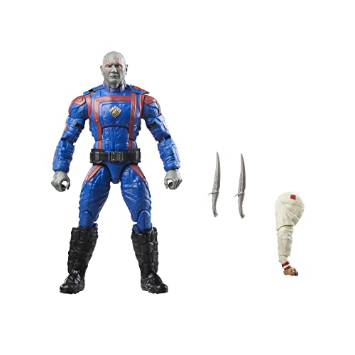 5010994179854 - MARVEL LEGENDS SERIES DRAX, GUARDIANS OF THE GALAXY VOL. 3 6-INCH COLLECTIBLE ACTION FIGURES, TOYS FOR AGES 4 AND UP