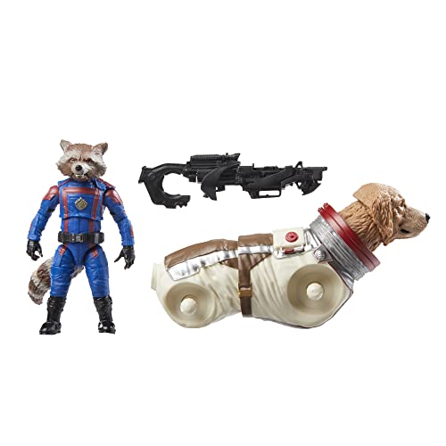 5010994179878 - MARVEL LEGENDS SERIES ROCKET, GUARDIANS OF THE GALAXY VOL. 3 6-INCH COLLECTIBLE ACTION FIGURES, TOYS FOR AGES 4 AND UP