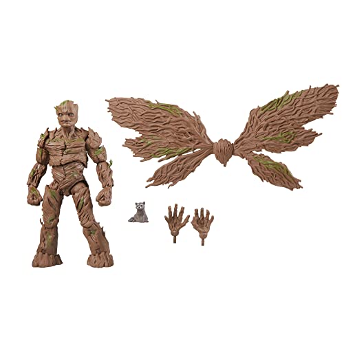 5010994181673 - MARVEL LEGENDS SERIES GROOT, GUARDIANS OF THE GALAXY VOL. 3 6-INCH COLLECTIBLE ACTION FIGURES, TOYS FOR AGES 4 AND UP