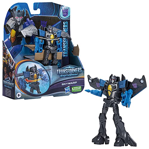 5010994183271 - TRANSFORMERS TOYS EARTHSPARK WARRIOR CLASS SKYWARP ACTION FIGURE, 5-INCH, ROBOT TOYS FOR KIDS AGES 6 AND UP
