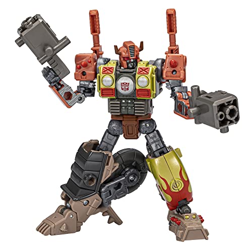 5010994202262 - TRANSFORMERS TOYS LEGACY EVOLUTION DELUXE CRASHBAR TOY, 5.5-INCH, ACTION FIGURE FOR BOYS AND GIRLS AGES 8 AND UP