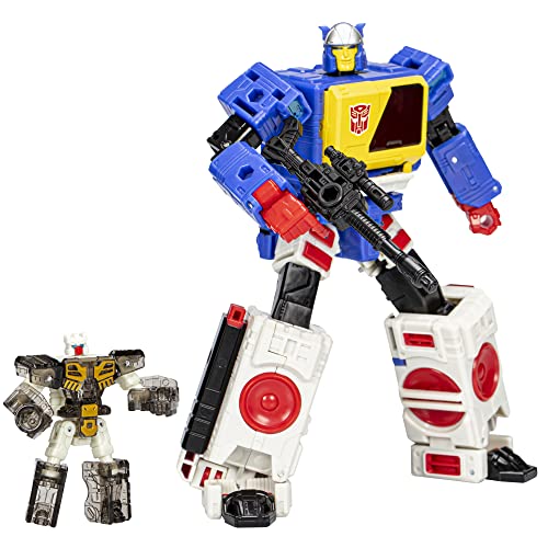 5010994202293 - TRANSFORMERS TOYS LEGACY EVOLUTION VOYAGER TWINCAST AND AUTOBOT REWIND TOY, 7-INCH, ACTION FIGURES FOR BOYS AND GIRLS AGES 8 AND UP