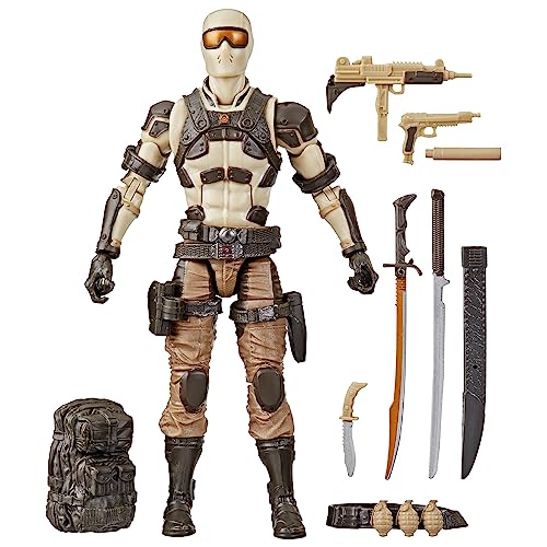 5010996106155 - G.I. JOE CLASSIFIED SERIES DESERT COMMANDO SNAKE EYES, COLLECTIBLE G.I. JOE ACTION FIGURES, 92, 6-INCH ACTION FIGURES FOR BOYS & GIRLS, WITH 9 ACCESSORIES