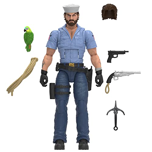 5010996108531 - G.I. JOE CLASSIFIED SERIES SHIPWRECK WITH POLLY, COLLECTIBLE G.I. JOE ACTION FIGURES, 70, 6 INCH ACTION FIGURES FOR BOYS & GIRLS, WITH 6 ACCESSORIES