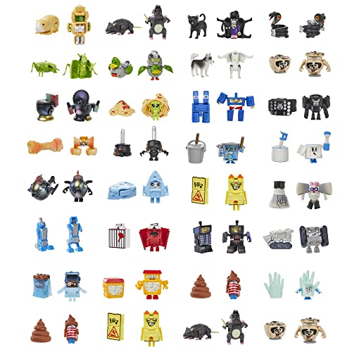 5010996112415 - TRANSFORMERS TOYS BOTBOTS RUCKUS RALLY SERIES 6 CUSTODIAL CREW & PET MOB 32 CHARACTER BUNDLE, 2-IN-1 COLLECTIBLE FIGURES, KIDS AGES 5 & UP