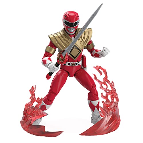 5010996115126 - POWER RANGERS LIGHTNING COLLECTION REMASTERED MIGHTY MORPHIN RED RANGER 6-INCH ACTION FIGURE, TOYS FOR BOYS AND GIRLS AGES 4 AND UP