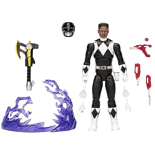 5010996115133 - POWER RANGERS LIGHTNING COLLECTION REMASTERED MIGHTY MORPHIN BLACK RANGER 6-INCH ACTION FIGURE, TOYS FOR BOYS AND GIRLS AGES 4 AND UP