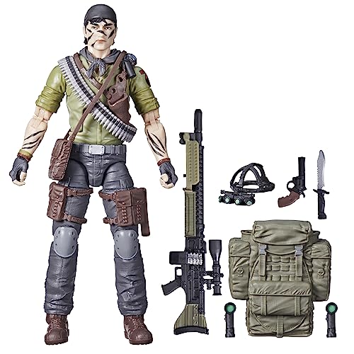 5010996116253 - G.I. JOE CLASSIFIED SERIES TUNNEL RAT, COLLECTIBLE G.I. JOE ACTION FIGURE, 83, 6 INCH ACTION FIGURES FOR BOYS & GIRLS, WITH 9 ACCESSORIES