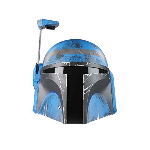5010996130075 - STAR WARS THE BLACK SERIES AXE WOVES PREMIUM ELECTRONIC HELMET, THE MANDALORIAN ADULT ROLEPLAY ITEM, AGES 14 AND UP