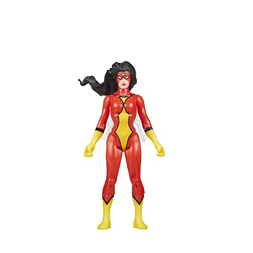 5010996147219 - MARVEL LEGENDS SERIES RETRO 375 COLLECTION SPIDER-WOMAN 3.75-INCH COLLECTIBLE ACTION FIGURES, TOYS FOR AGES 4 AND UP