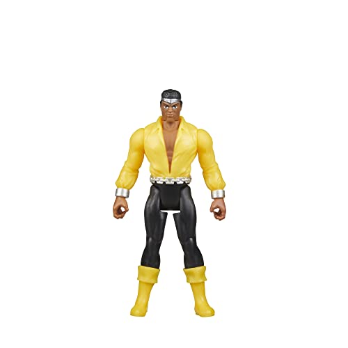 5010996147226 - MARVEL LEGENDS SERIES RETRO 375 COLLECTION POWER MAN 3.75-INCH COLLECTIBLE ACTION FIGURES, TOYS FOR AGES 4 AND UP