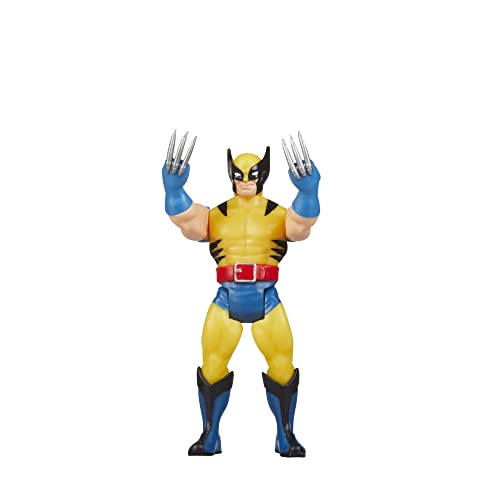 5010996147240 - MARVEL LEGENDS SERIES RETRO 375 COLLECTION WOLVERINE 3.75-INCH COLLECTIBLE ACTION FIGURES, TOYS FOR AGES 4 AND UP