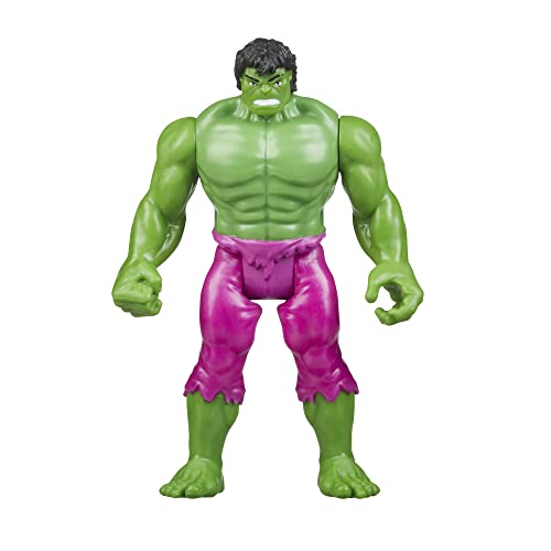 5010996147257 - MARVEL LEGENDS SERIES RETRO 375 COLLECTION HULK 3.75-INCH COLLECTIBLE ACTION FIGURES, TOYS FOR AGES 4 AND UP