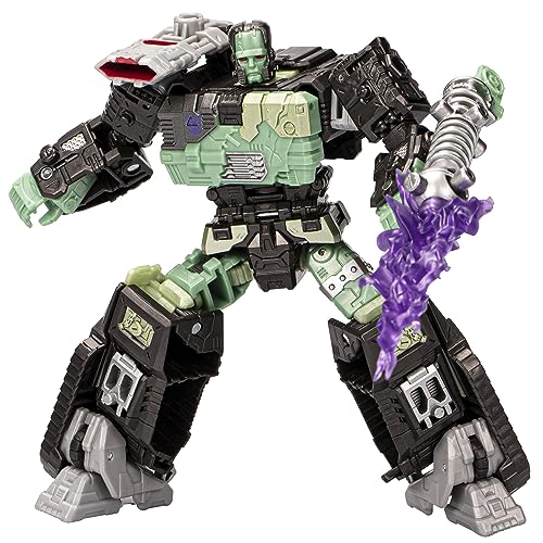 5010996147424 - TRANSFORMERS COLLABORATIVE UNIVERSAL MONSTERS FRANKENSTEIN X TOY FRANKENTRON, ACTION FIGURE FOR BOYS AND GIRLS AGES 8+