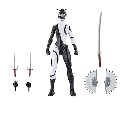 5010996166715 - MARVEL HASBRO LEGENDS SERIES LADY BULLSEYE, KNIGHTS COLLECTIBLE COMICS 6 INCH ACTION FIGURES, LEGENDS ACTION FIGURES