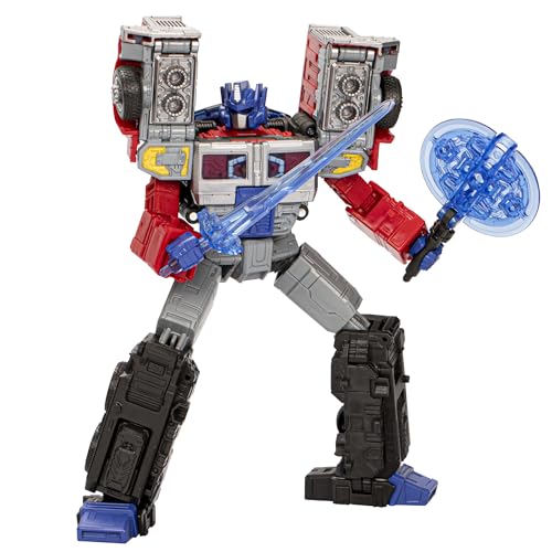 5010996192141 - TRANSFORMERS LEGACY UNITED LEADER CLASS G2 UNIVERSE LASER OPTIMUS PRIME, 7.5-INCH CONVERTING ACTION FIGURE, 8+