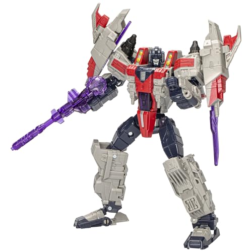 5010996192165 - TRANSFORMERS LEGACY UNITED VOYAGER CLASS CYBERTRON UNIVERSE STARSCREAM, 7-INCH CONVERTING ACTION FIGURE, 8+ YEARS