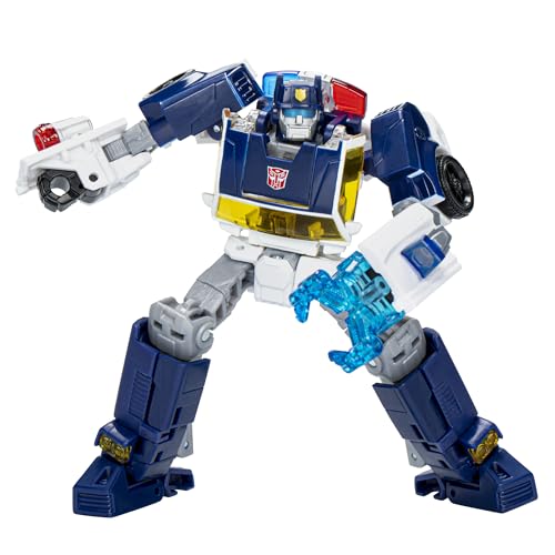 5010996195845 - TRANSFORMERS LEGACY UNITED DELUXE CLASS RESCUE BOTS UNIVERSE AUTOBOT CHASE, 5.5-INCH CONVERTING ACTION FIGURE, 8+