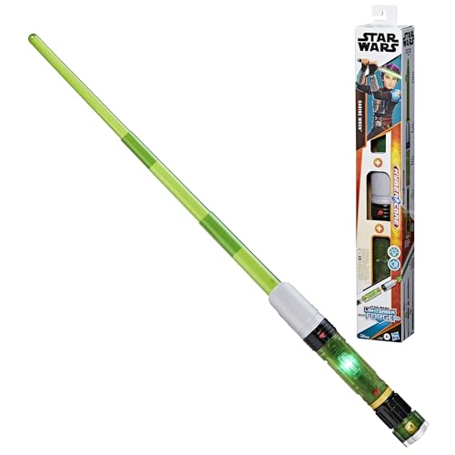 5010996202338 - STAR WARS LIGHTSABER FORGE KYBER CORE SABINE WREN, OFFICIALLY LICENSED GREEN CUSTOMIZABLE ELECTRONIC LIGHTSABER, TOYS FOR 4 YEAR OLD BOYS AND GIRLS