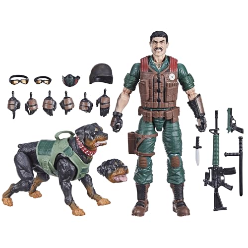 5010996209788 - G.I. JOE CLASSIFIED SERIES #113, MUTT & JUNKYARD, COLLECTIBLE 6-INCH ACTION FIGURE & PET WITH 16 ACCESSORIES