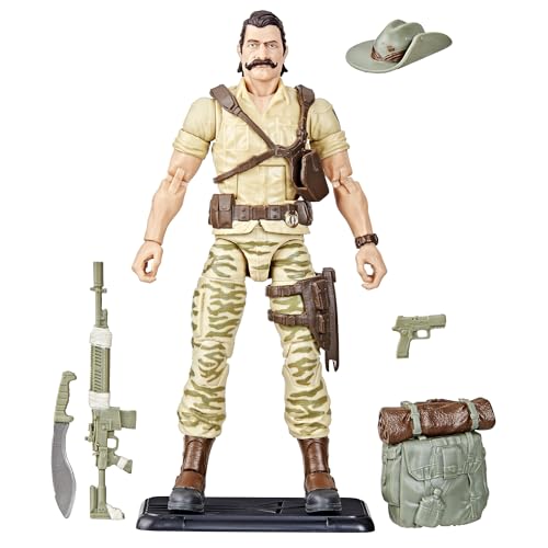 5010996210456 - G.I. JOE CLASSIFIED SERIES RETRO CARDBACK RECONDO, COLLECTIBLE 6-INCH ACTION FIGURE WITH 7 ACCESSORIES